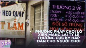 Phương pháp chơi lô xiên mang lại tỷ lệ thưởng cực kỳ hấp dẫn cho người chơi